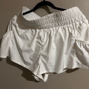 FP Movement by Free People White Athletic Shorts